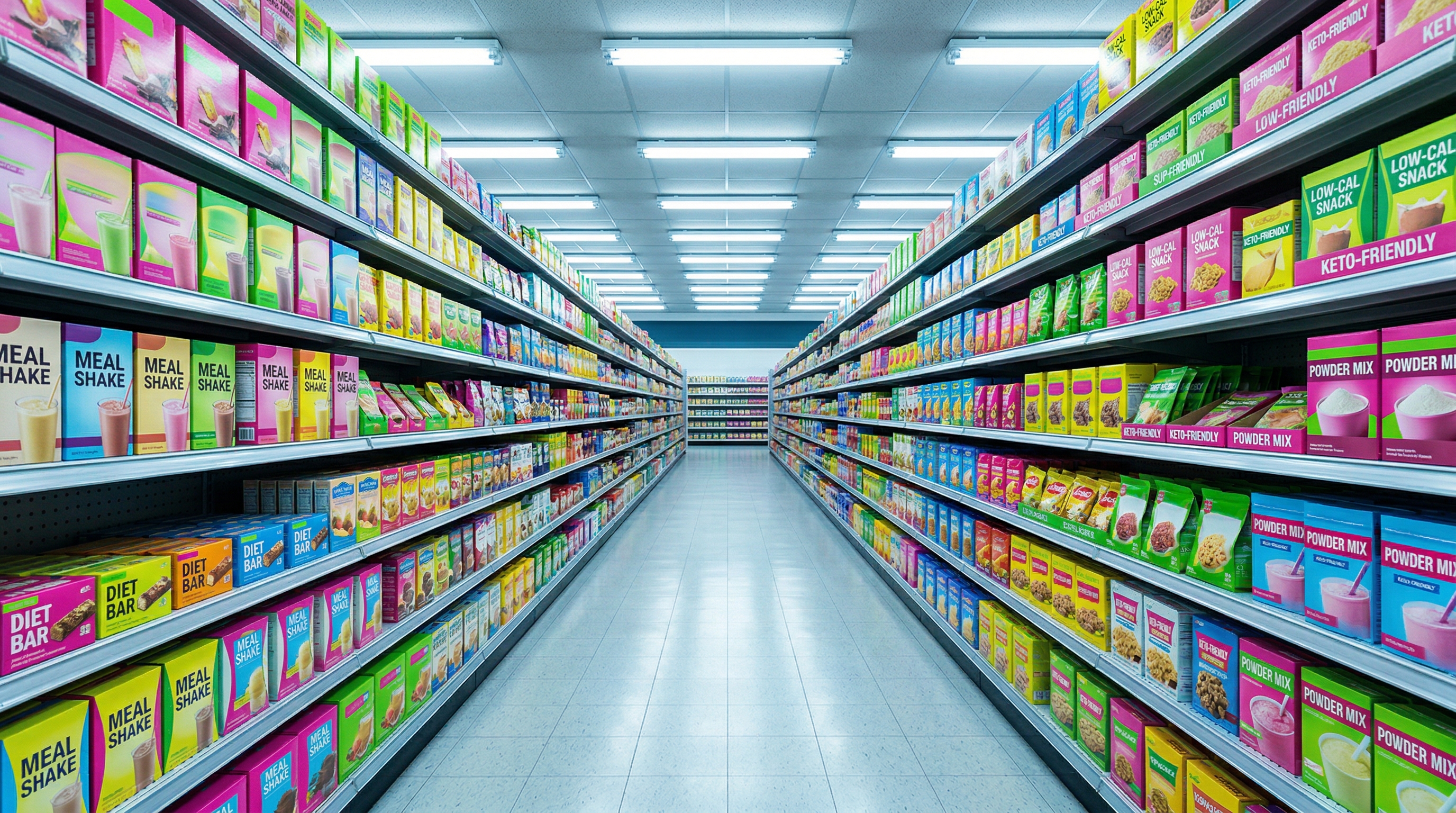 Diet industry products and supplements